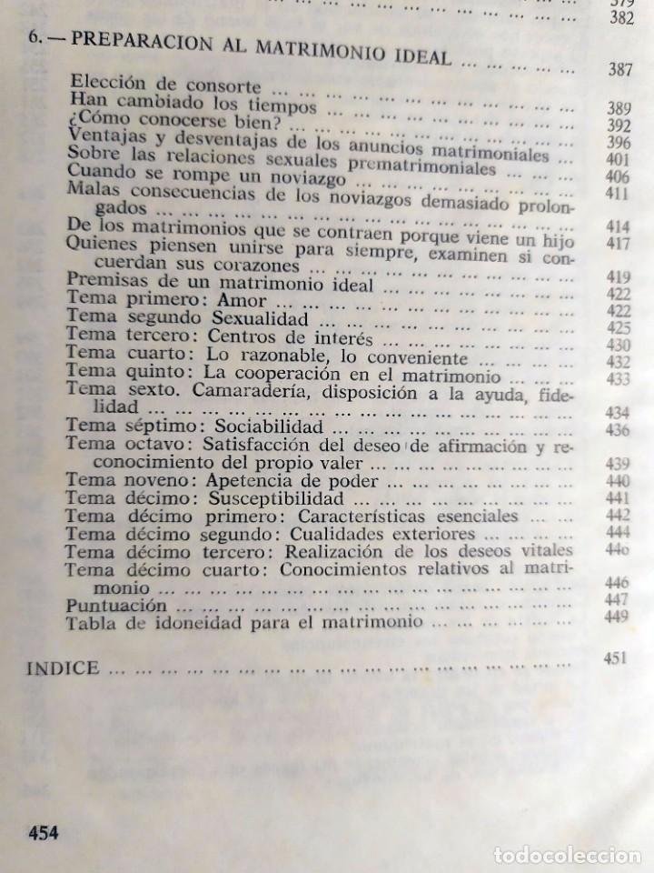 Libros de segunda mano: Escuela del amor y del matrimonio - Foto 3