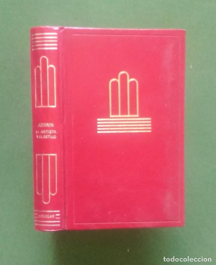 Libros de segunda mano: EL ARTISTA Y EL ESTILO - AZOR&Iacute;N - AGUILAR - CRISOL - Foto 1