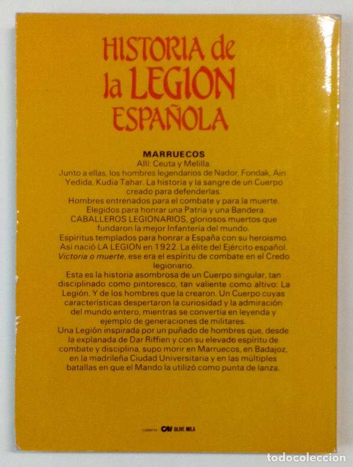 Libros de segunda mano: HISTORIA DE LA LEGI&Oacute;N ESPA&Ntilde;OLA. CARLOS DE ARCE. - Foto 2