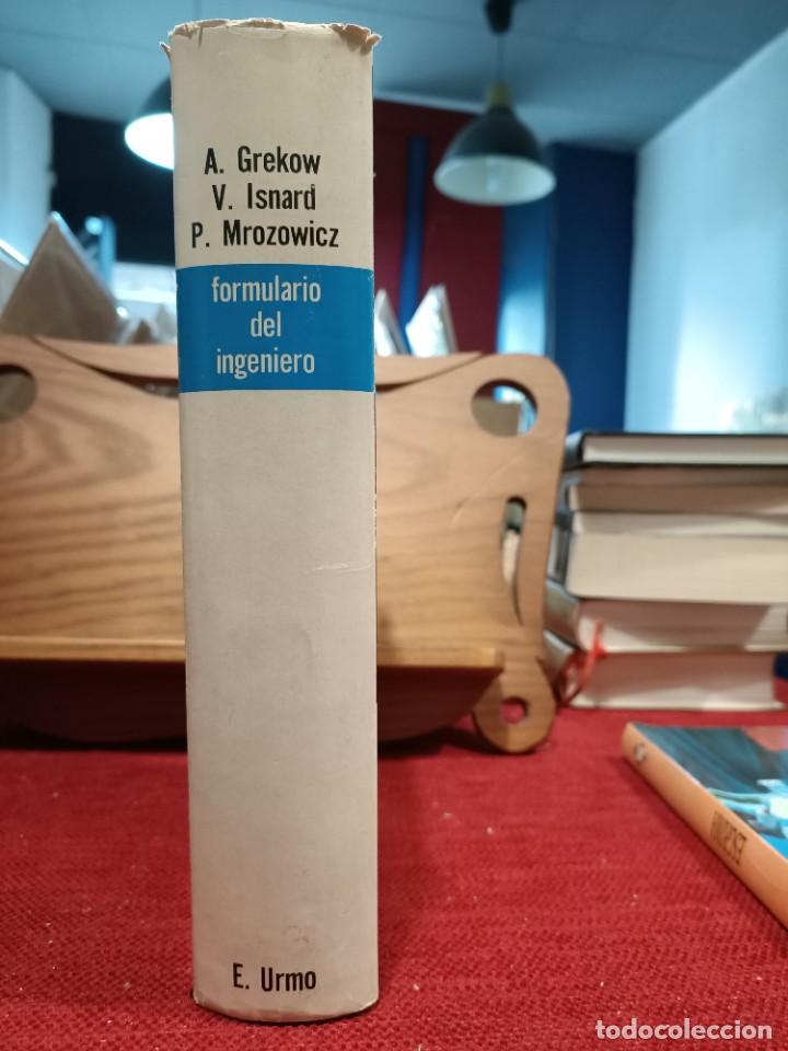 Libros de segunda mano: FORMULARIO DEL INGENIERO - GREKOW , Arcady - 1971 - Foto 2