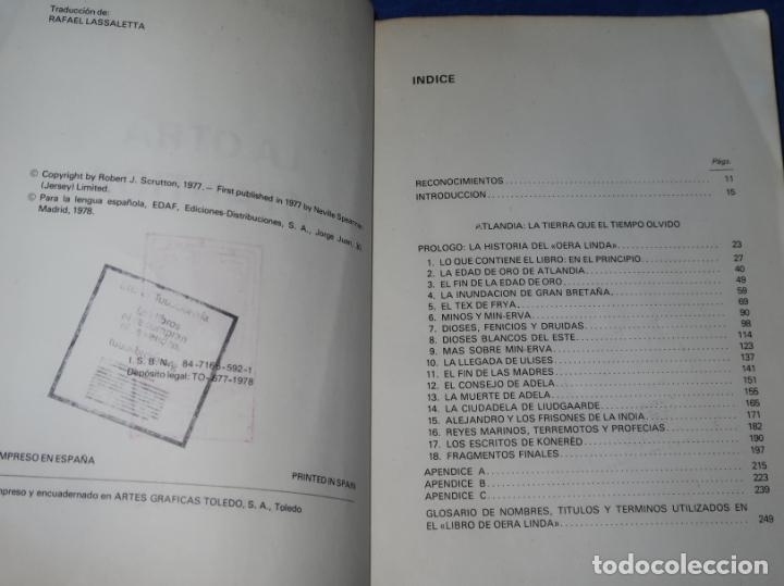 Libros de segunda mano: La otra Atl&aacute;ntida - Robert Scrutton - EDAF (1978) - Foto 3