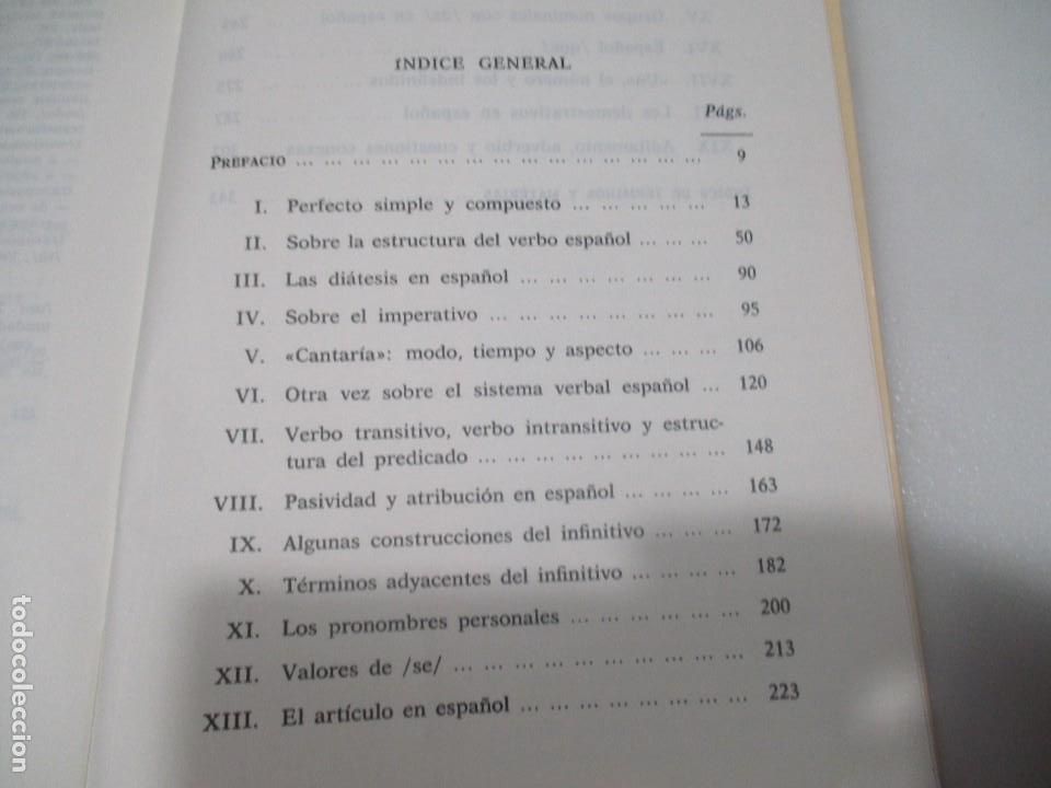 Libros de segunda mano: EMILO ALARDOS LLORACH Estudios de gram&aacute;tica funcional del Espa&ntilde;ol W9861 - Foto 2