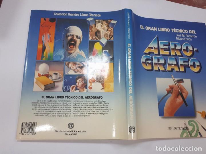 Libros de segunda mano: El gran libro t&eacute;cnico del aer&oacute;grafo. Parramon. - Foto 2