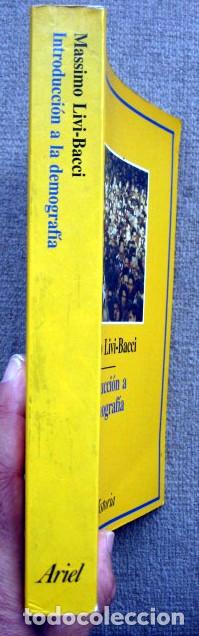Libros de segunda mano: Introducci&oacute;n a la demograf&iacute;a, de Massimo LIvi-Bacci - Foto 2