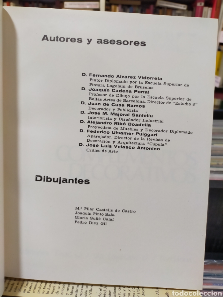 Libros de segunda mano: COMPLEMENTOS DECORATIVOS - EDICIONES CEAC - DECORACI&Oacute;N - TEOR&Iacute;A - Foto 4