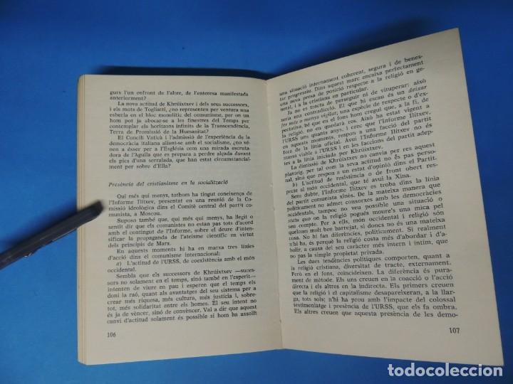 Libros de segunda mano: DISTENSIONS CRISTIANO-MARXISTES. JOSEP DALMAU. - Foto 5