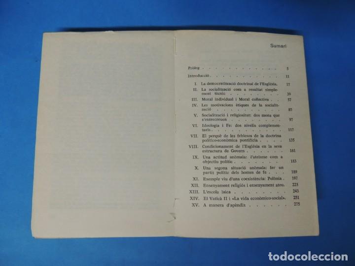 Libros de segunda mano: DISTENSIONS CRISTIANO-MARXISTES. JOSEP DALMAU. - Foto 6