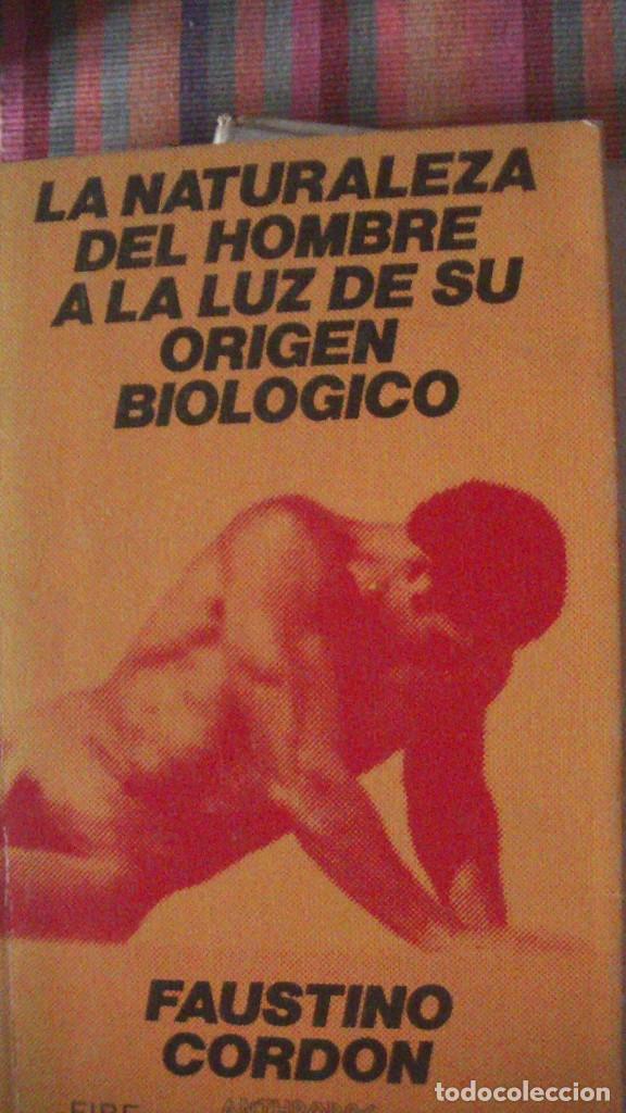 Libros de segunda mano: Faustino CORDON. ANTROPOLOGIA. Anthropos (2 LIBROS) - Foto 2