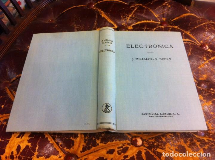 Libros de segunda mano: JACOB MILLMAN Y SAMUEL SEELY. ELECTR&Oacute;NICA. ED. LABOR, 1968 - Foto 1