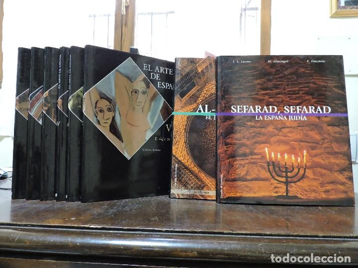 Second hand books: El Arte de Espa&ntilde;a Completo 6 Tomos + Sefarad la Espa&ntilde;a jud&iacute;a y Al-Andalus el Islam en Espa&ntilde;a