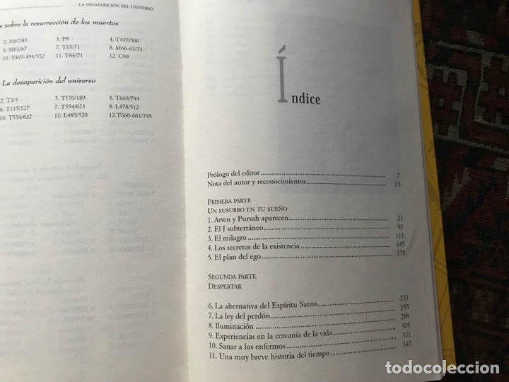 Libros de segunda mano: La desaparici&oacute;n del universo. Gary R. Renard. Sirio - Foto 3