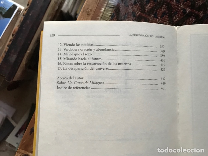 Libros de segunda mano: La desaparici&oacute;n del universo. Gary R. Renard. Sirio - Foto 4