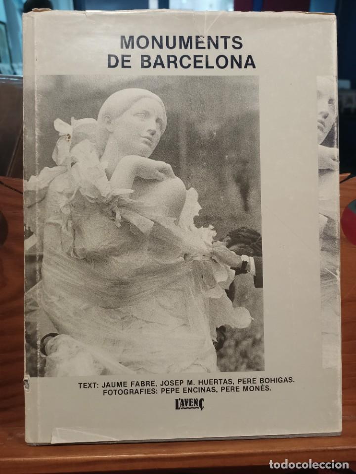 Libros de segunda mano: MONUMENTS DE BARCELONA - FABRE , Jaume - LAVEN&Ccedil; - Foto 1