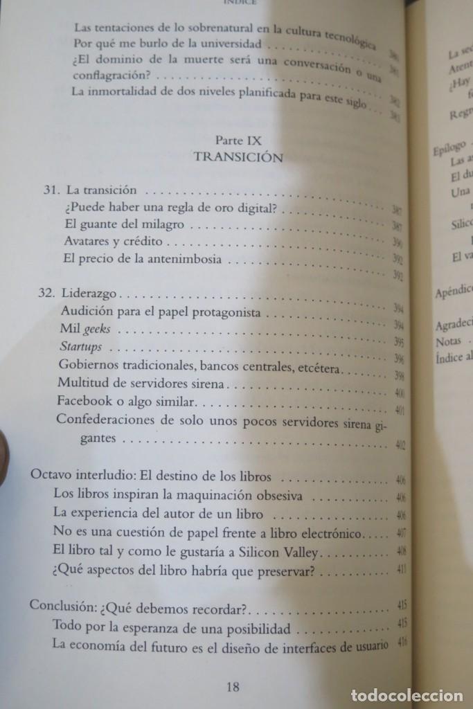 Libros de segunda mano: &iquest;QUIEN CONTROLA EL FUTURO?. LANIER - Foto 11