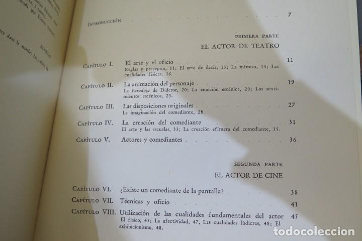 Libros de segunda mano: EL ARTE DEL COMEDIANTE. VILLIERS - Foto 2