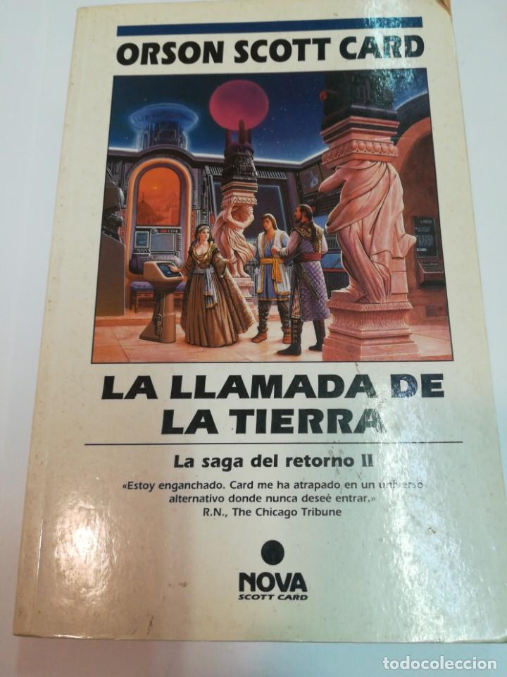 Libros de segunda mano: ORSON SCOTT CARD La llamada de la Tierra SA5945 - Foto 1