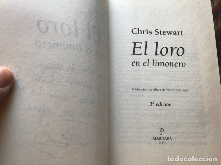 Libros de segunda mano: El loro en el limonero. Chris Stewart. Almuzara - Foto 4