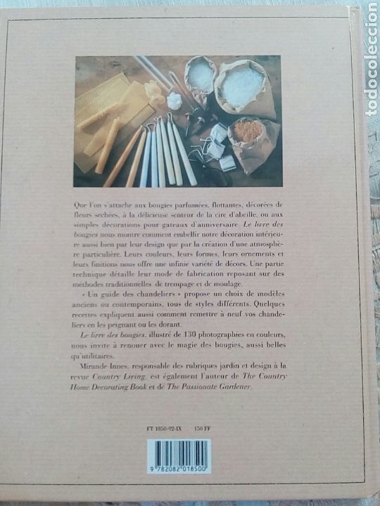 Libros de segunda mano: VELAS-bougies explicaciones para poder hacerlos uno mismo - Foto 3