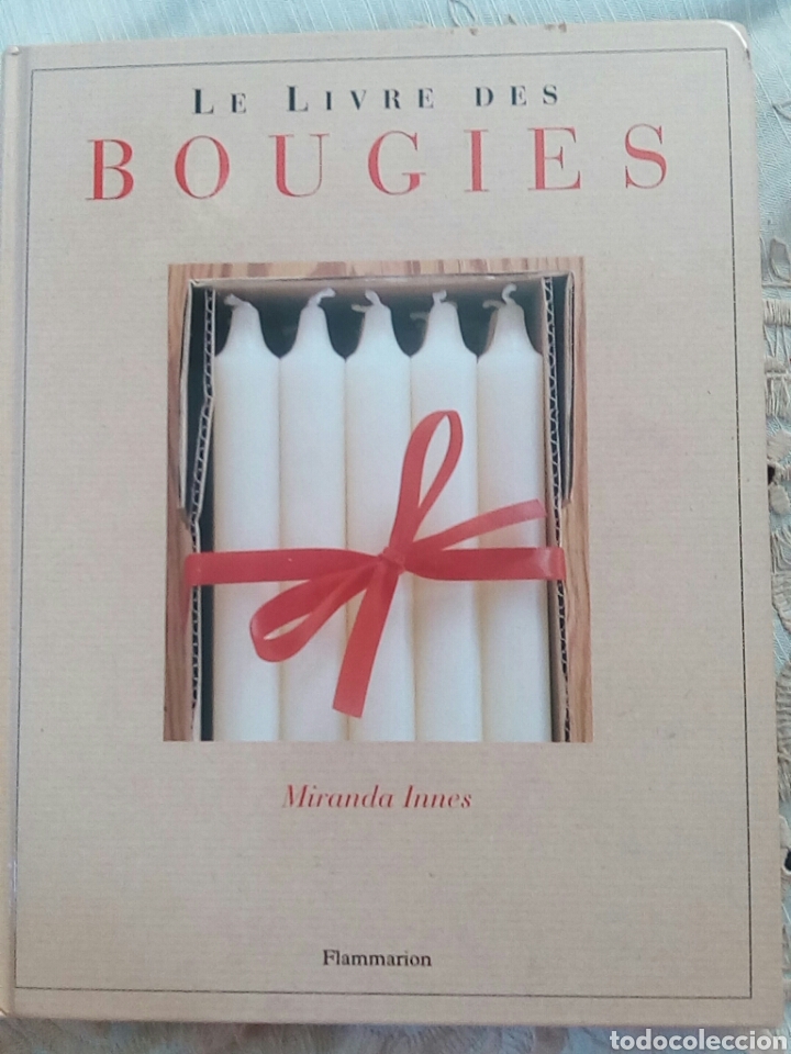 Libros de segunda mano: VELAS-bougies explicaciones para poder hacerlos uno mismo - Foto 1