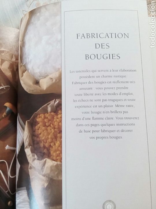 Libros de segunda mano: VELAS-bougies explicaciones para poder hacerlos uno mismo - Foto 5