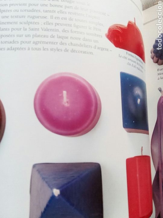 Libros de segunda mano: VELAS-bougies explicaciones para poder hacerlos uno mismo - Foto 12