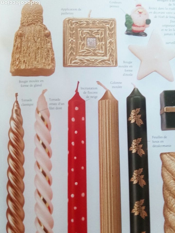 Libros de segunda mano: VELAS-bougies explicaciones para poder hacerlos uno mismo - Foto 13