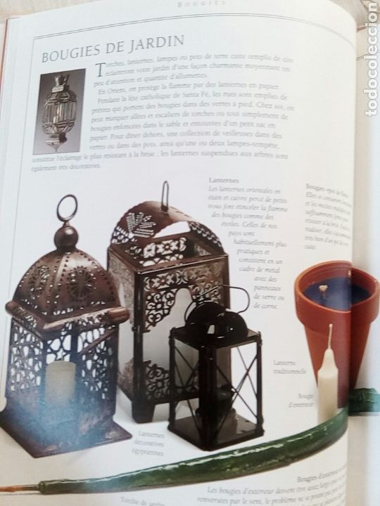 Libros de segunda mano: VELAS-bougies explicaciones para poder hacerlos uno mismo - Foto 16