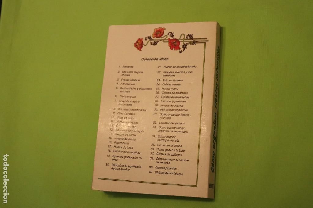 Libros de segunda mano: LIBRO C&Oacute;MO ORGANIZAR FIESTAS INFANTILES - Foto 3