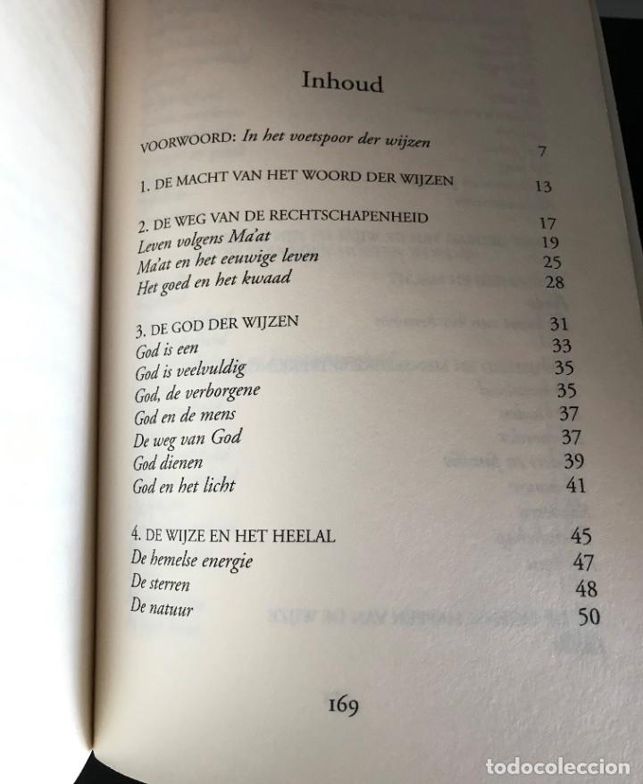 Libros de segunda mano: Levende wijsheid van het oude egypte de Christian Jacq - Foto 3