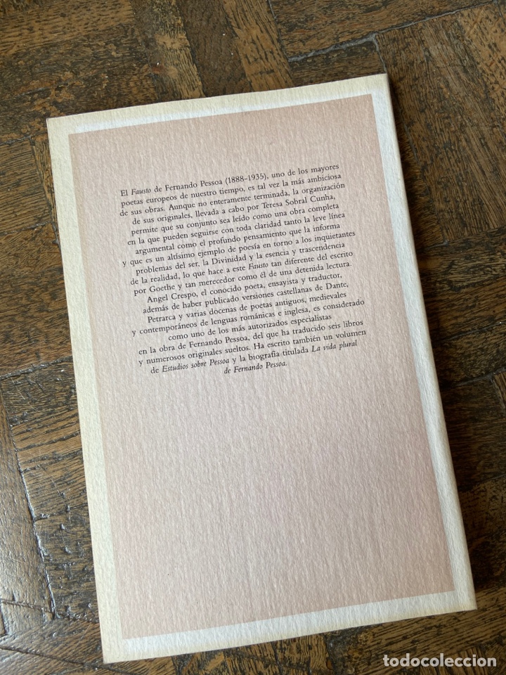 Libros de segunda mano: Fausto - Fernando Pessoa - Tecnos (1993) - Foto 3