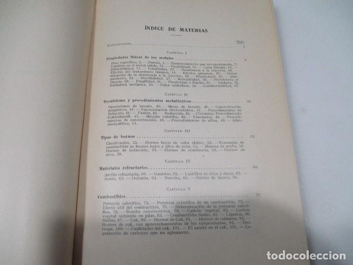 Libros de segunda mano: E. L. RHEAD Metalurgia W10011 - Foto 3