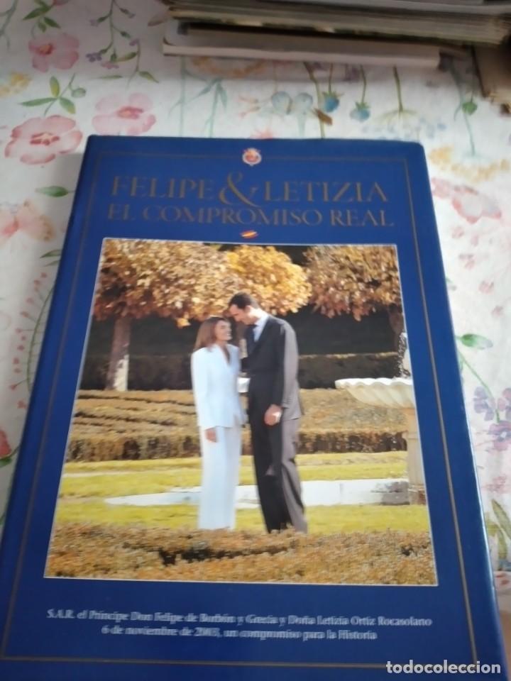 Libros de segunda mano: G-59 LIBRO FELIPE & LETIZIA. EL COMPROMISO REAL - Foto 1