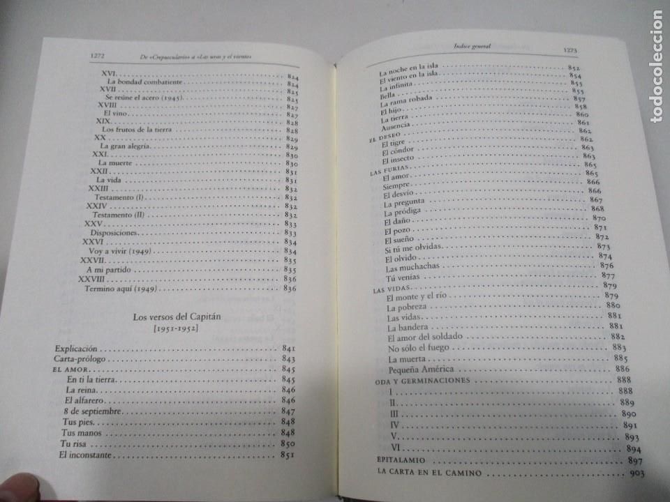 Libros de segunda mano: PABLO NERUDA Obras completas I W10019 - Foto 13