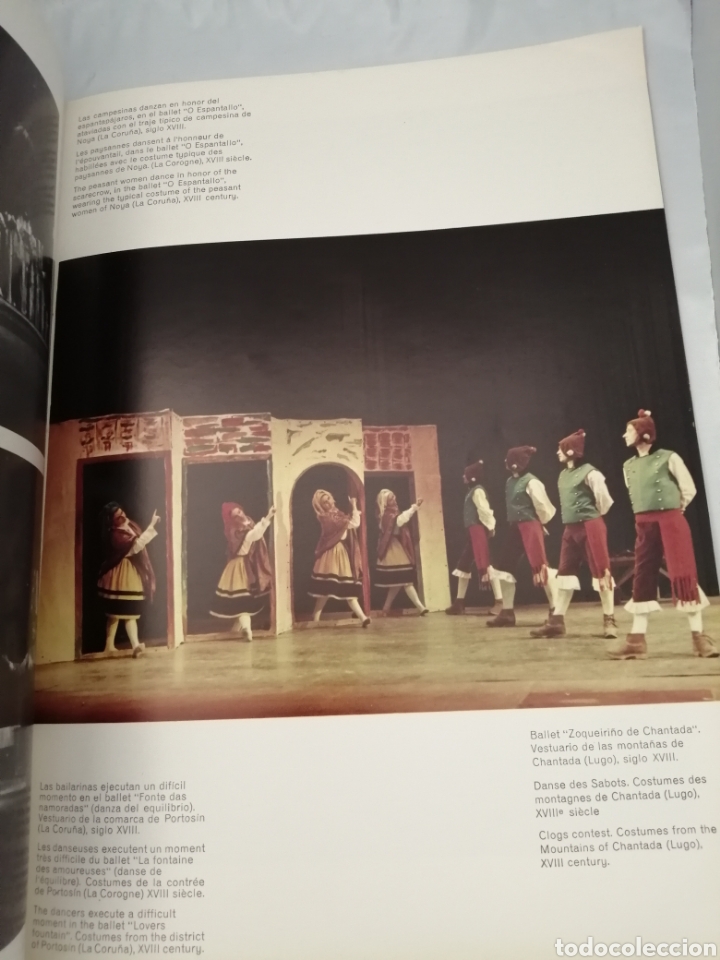 Libros de segunda mano: BALLET GALLEGO REY DE VIANA (TEXTO EN ESPA&Ntilde;OL, FRANC&Eacute;S E INGL&Eacute;S) - Foto 4
