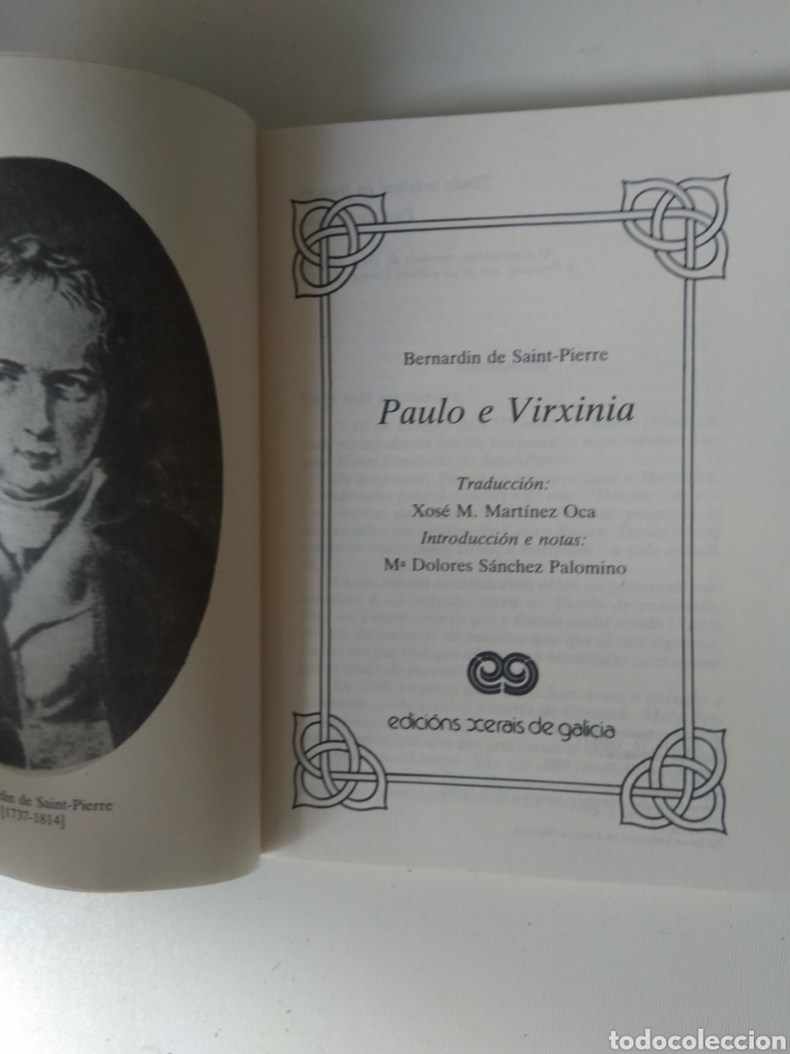 Libros de segunda mano: PABLO E VIRXINIA/BERNARDIN DE ST. PIERRE - Foto 3