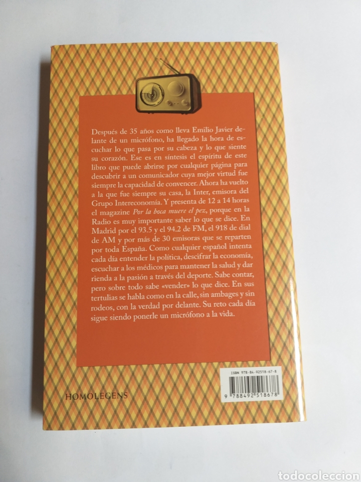 Libros de segunda mano: Yo y la radio Emilio Javier - Foto 4