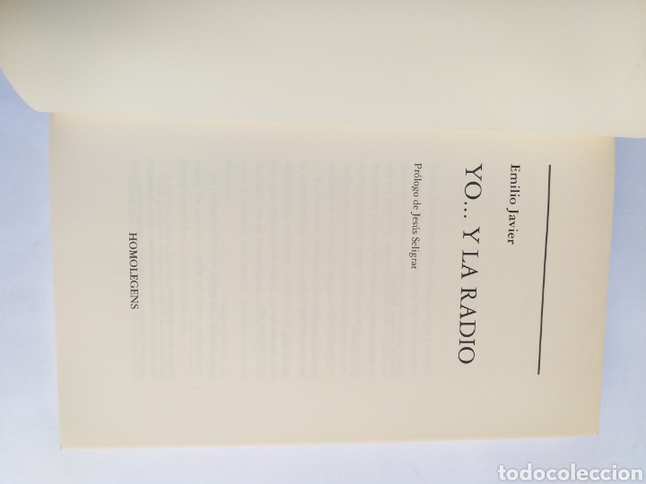 Libros de segunda mano: Yo y la radio Emilio Javier - Foto 6