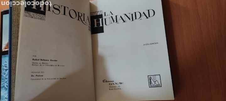 Libros de segunda mano: Historia de la Humanidad. R Ballester. Danae - Foto 8
