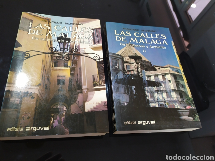 Libros de segunda mano: Las calles de M&aacute;laga. 2 tomos. Francisco Bejarano - Foto 1