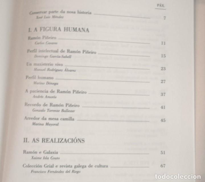 Libros de segunda mano: HOMENAXE A RAMON PI&Ntilde;EIRO - Foto 4