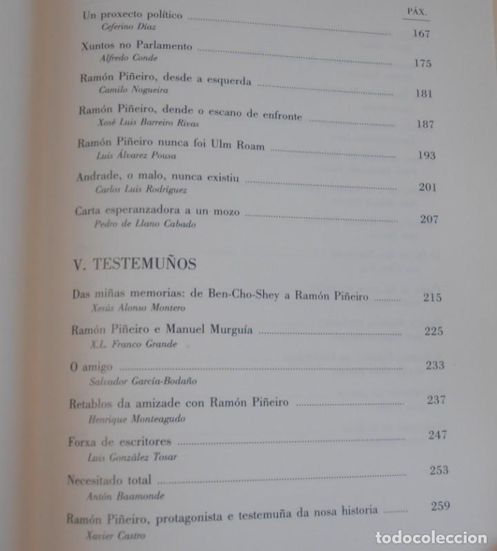 Libros de segunda mano: HOMENAXE A RAMON PI&Ntilde;EIRO - Foto 6
