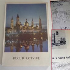 Libros de segunda mano: REVISTA DOCE DE OCTUBRE N. 2 XXIII 1969 VIRGEN DEL PILAR ZARAGOZA ESPAÑA HISTORIA RELIGIÓN -NO LIBRO