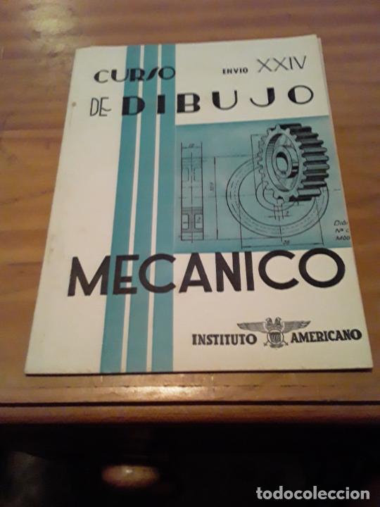 Libri di seconda mano: CURSO DE DIBUJO MECANICO.ENVIO XXIV.INSTITUTO AMERICANO.