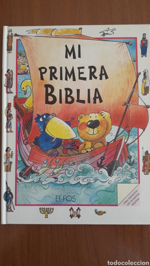 Libros de segunda mano: Mi primera biblia. Lois Rock. Ed Elfos - Foto 1