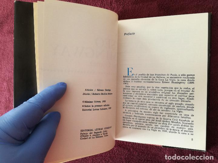 Libros de segunda mano: MUSEO HEMINGWAY - MAXIMO GOMEZ - EDITORIAL LETRAS CUBANAS - Foto 5