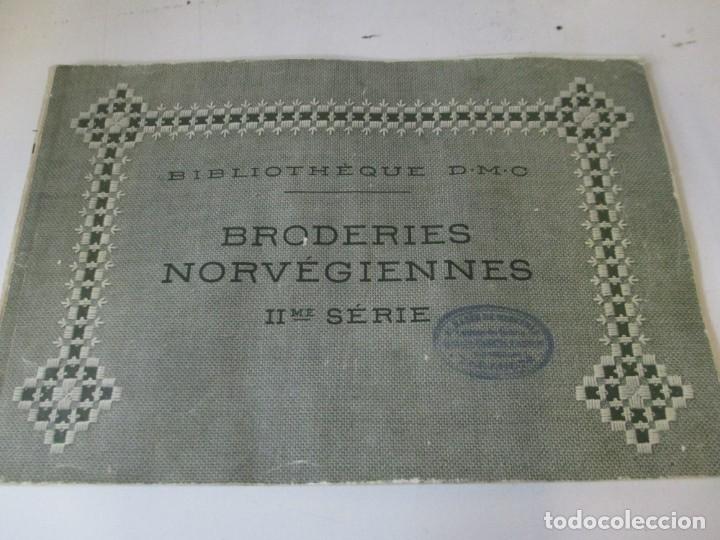Second hand books: revista bordados noruegos con ilustraciones