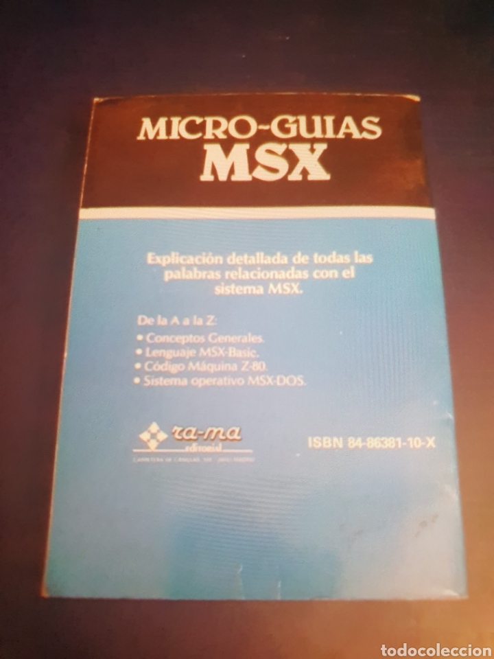 Libros de segunda mano: MICRO GUIAS MSX DE LA A LA Z RA-MA - Foto 2