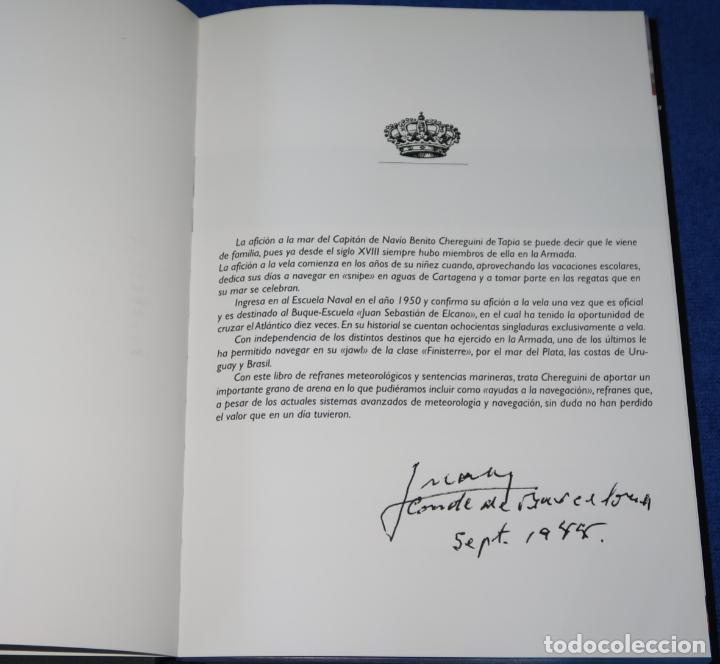 Libros de segunda mano: Refranes de la mar al comp&aacute;s de los vientos - Benito Chereguini - Editorial Noray (2008) - Foto 3