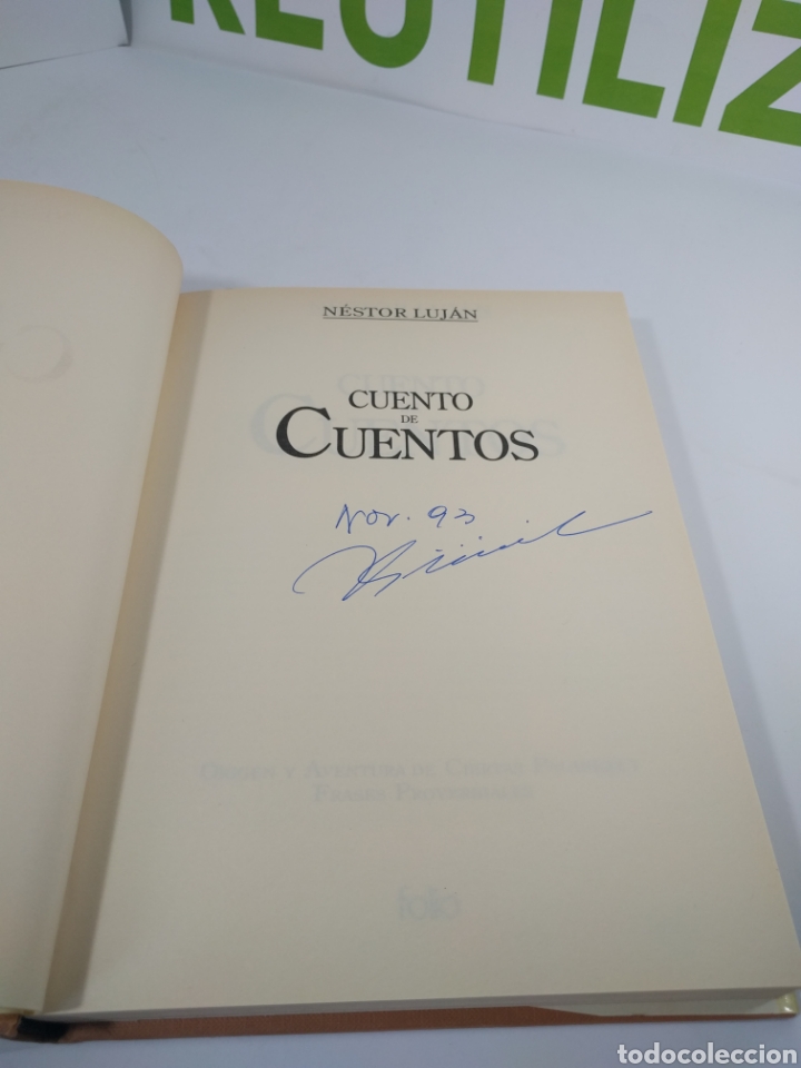 Libros de segunda mano: Cuento de cuentos. N&eacute;stor Luj&aacute;n. Folio - Foto 3