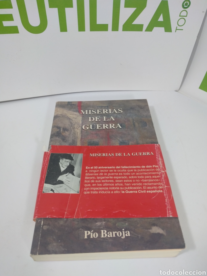 Libros de segunda mano: Miserias de la guerra. Las saturnales. P&iacute;o Baroja. - Foto 1